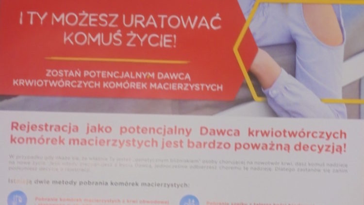 Włącz się do akcji i zarejestruj w bazie swój szpik kostny