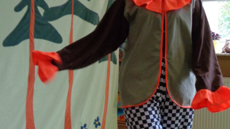 Teatrzyk ” O psotnym krasnalu”