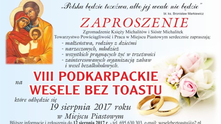 VIII Podkarpackie Wesele bez toastu