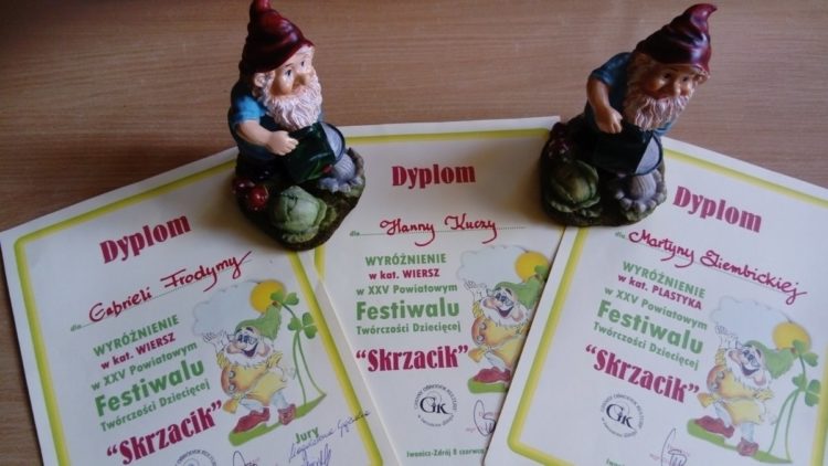 Wyróżnienia na SKRZACIKU