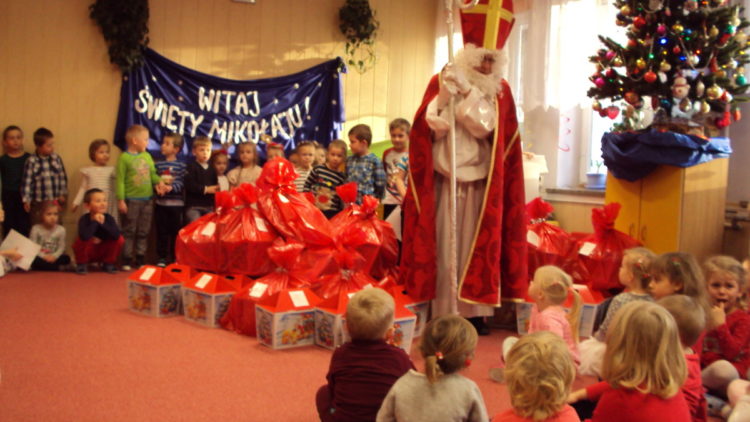 Św. Mikołaj w przedszkolu