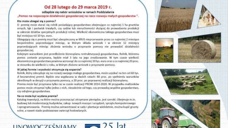 Restrukturyzacja małych gospodarstw