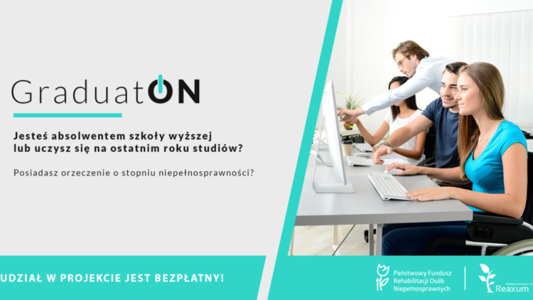 Projekt pn. „GraduatON” współfinansowany ze środków PFRON