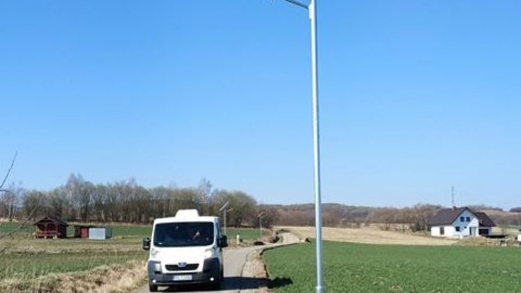 Nowe lampy uliczne – solarne w naszej gminie