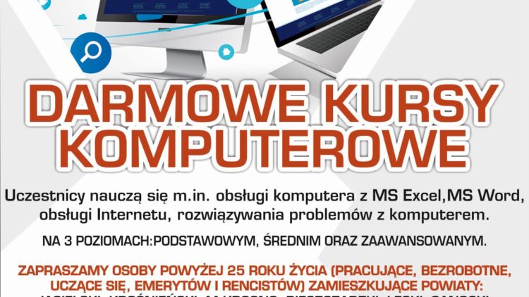 „Szkolenia komputerowe Twoją szansą”