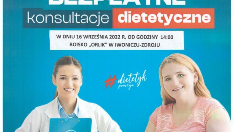 Bezpłatne konsultacje dietetyczne