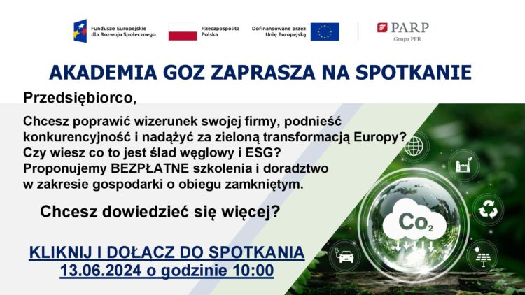 Akademia GOZ zapraszamy na BEZPŁATNE szkolenia i doradztwo