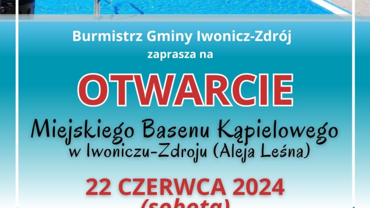 Otwarcie Miejskiego Basenu Kąpielowego
