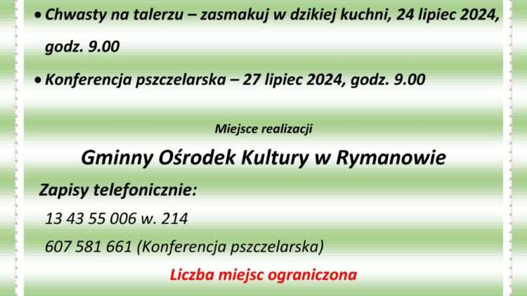 Zaproszenie na warsztaty i szkolenia