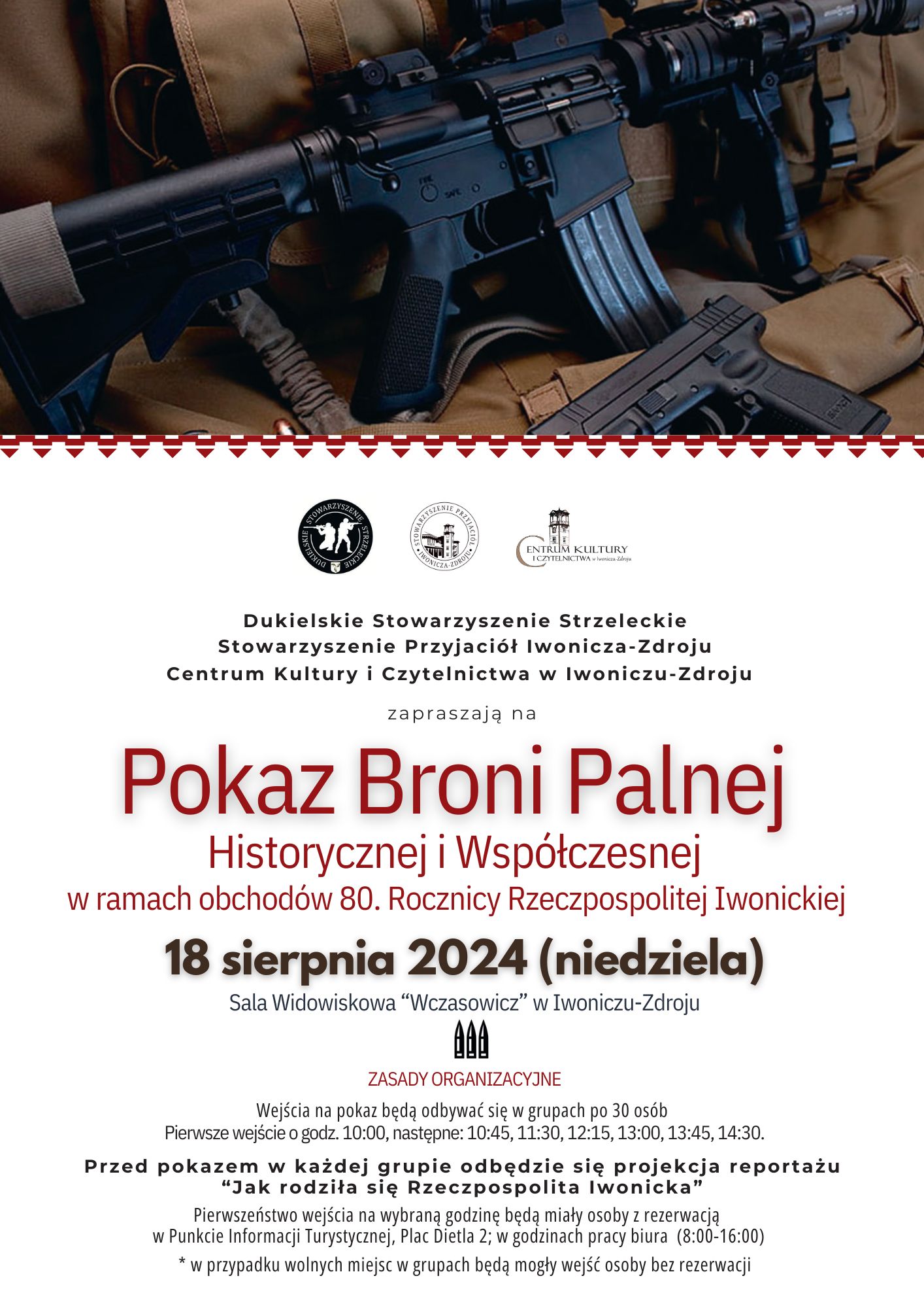 Plakat jpg Pokaz broni