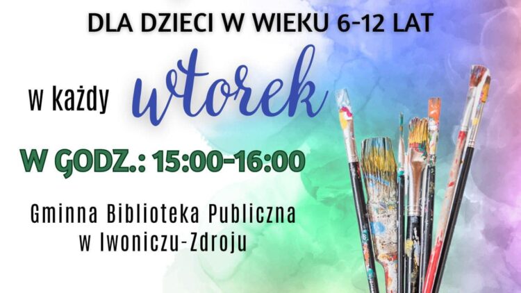Zapraszamy na zajęcia plastyczne dla dzieci