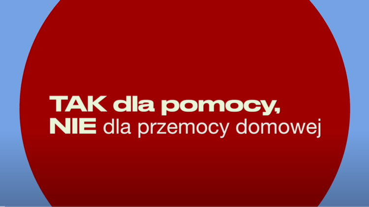 TAK dla pomocy NIE dla przemocy domowej