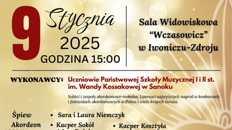 Zapraszamy na wyjątkowy Koncert Kolędowo-Karnawałowy!