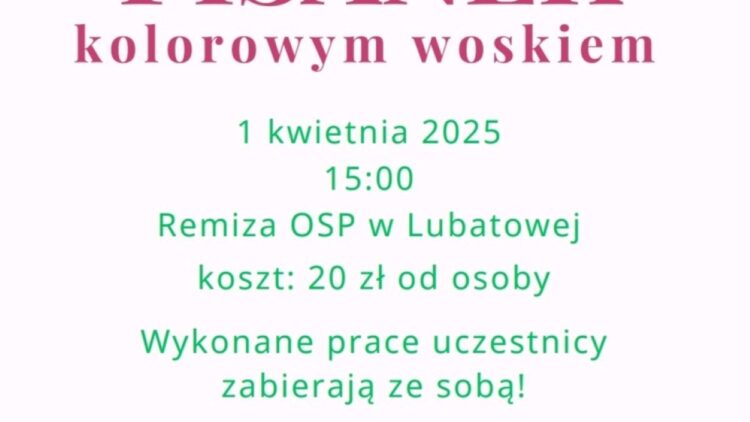 Zapraszamy na warsztaty malowania pisanek