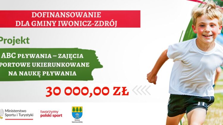 Gmina Iwonicz-Zdrój otrzymała DOFINANSOWANIE na rozwój sportu!