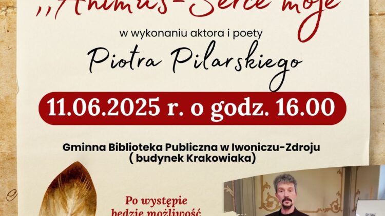 Spotkanie autorskie z Piotrem Pilarskim