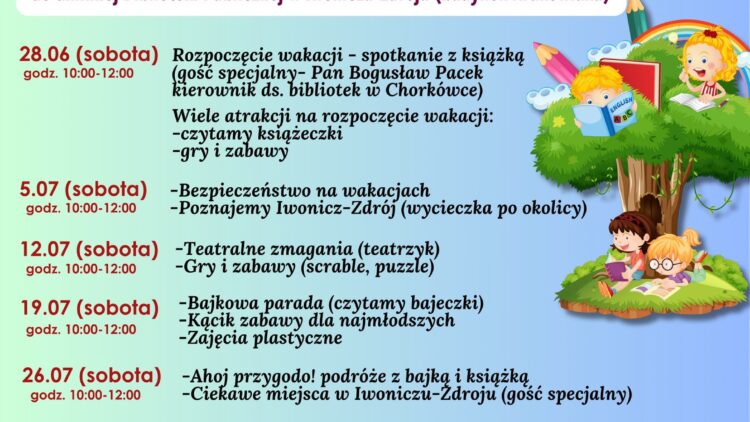 Wakacje w bibliotece? Czemu nie!