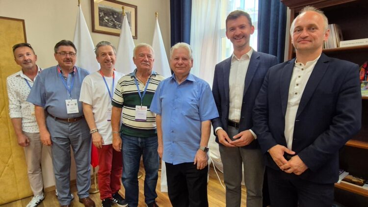Wizyta Marszałka Senatu RP Bogdana Borusewicza podczas 11. Polonijnego Festiwalu w Iwoniczu-Zdroju