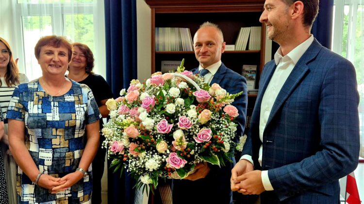 Pożegnanie pracownika urzędu