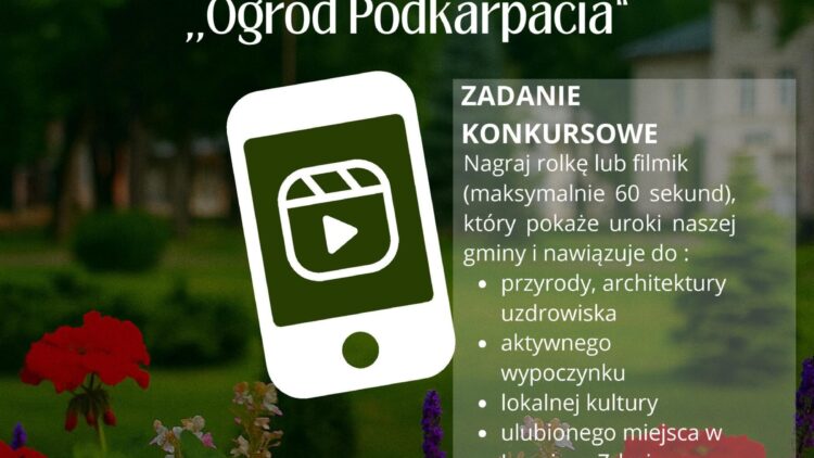 Ogłaszamy konkurs na filmik promujący Iwonicz-Zdrój – Ogród Podkarpacia!