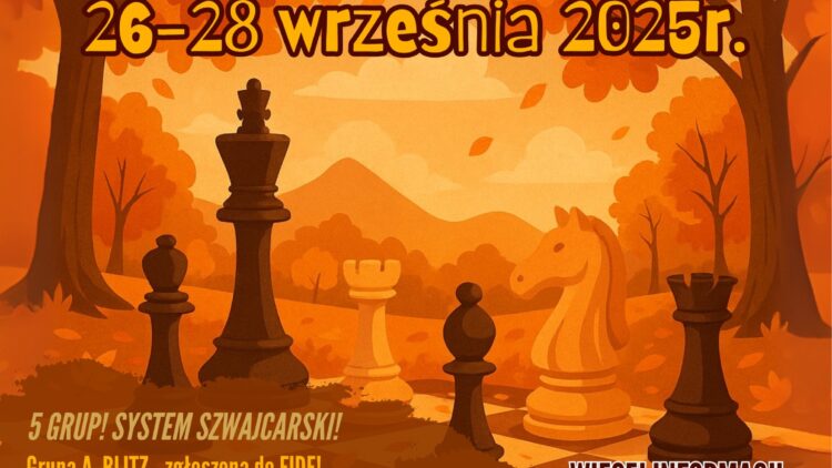 JESIENNA ODSŁONA TURNIEJU SZACHOWEGO „CZTERY PORY ROKU”!