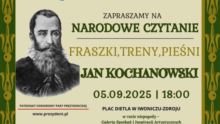 Narodowe Czytanie w Iwoniczu-Zdroju