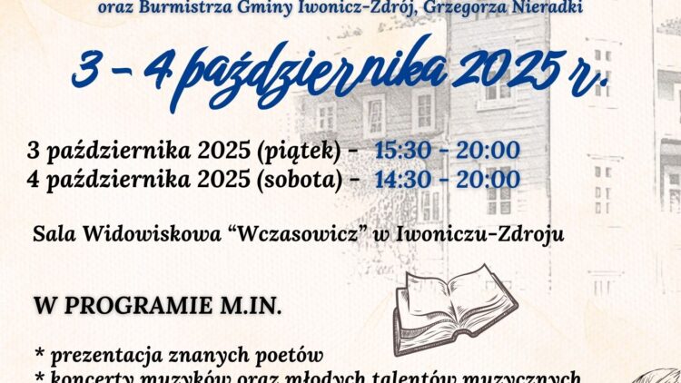 Iwonicka Jesień Literacka 2025