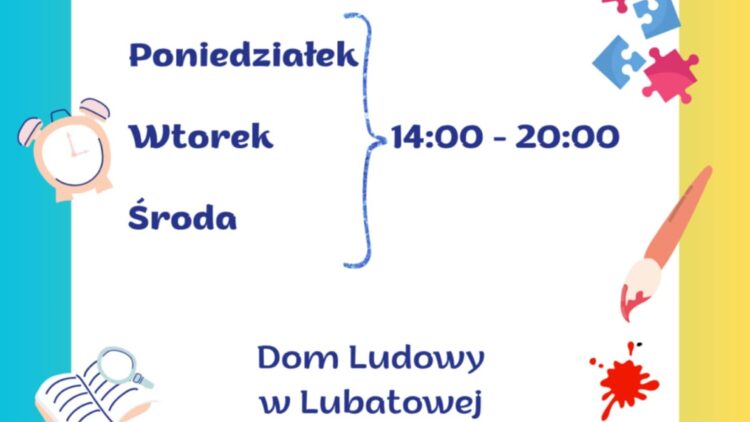 Halo, halo, dzieciaki i młodzieży z Lubatowej!