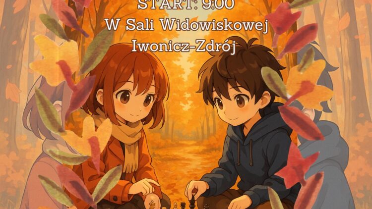 SZACH-MAT! CZAS NA GMINNE ZAWODY SZKOLNE!