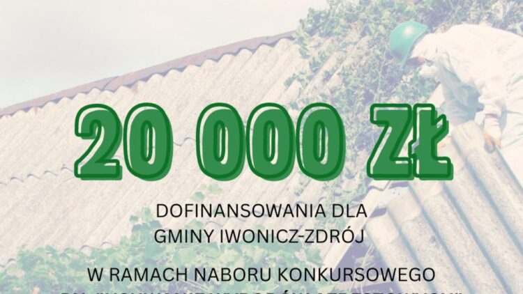 Gmina Iwonicz-Zdrój stawia na czyste i bezpieczne środowisko