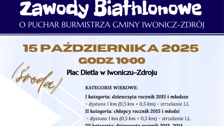 Zawody Biathlonowe – 15.10.2025