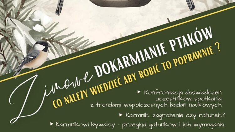 Zima tuż-tuż! A wraz z nią wyjątkowa okazja, by dowiedzieć się, jak mądrze i bezpiecznie pomagać naszym skrzydlatym przyjaciołom.