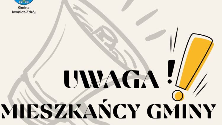 Uwaga Mieszkańcy!