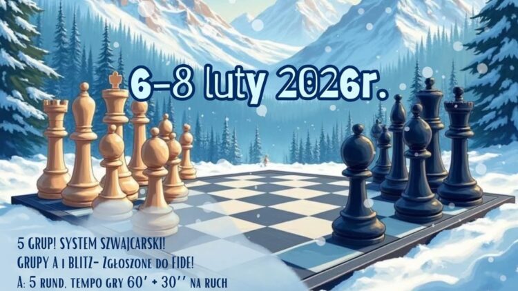 ZAPRASZAMY na Międzynarodowy Turniej Szachowy „Cztery Pory Roku” – edycja ZIMOWA!