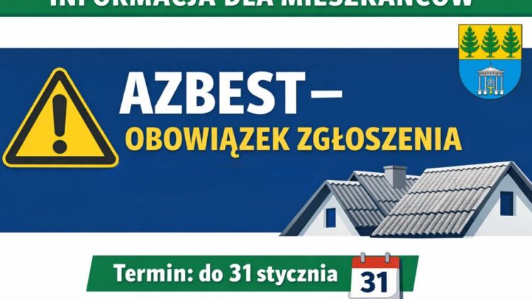 INFORMACJA DLA MIESZKAŃCÓW – AZBEST