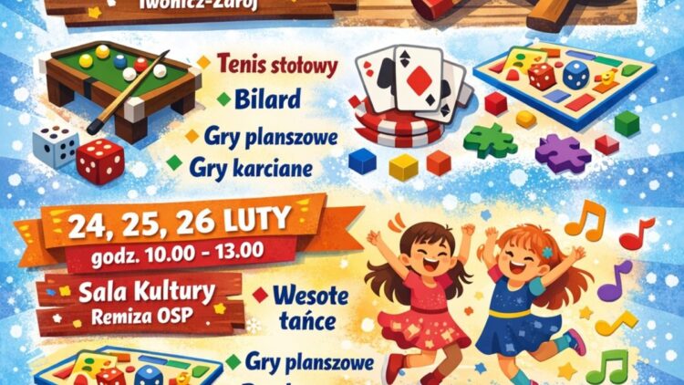 Niestety… ostatni tydzień ferii przed nami!