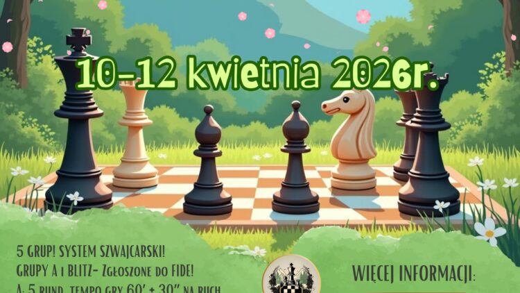 Wiosna na szachownicy z Klub Szachowy Czarno na Białym Iwonicz-Zdrój