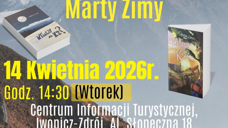 Miłośnicy książek i górskich opowieści – mamy dla Was wyjątkowe wydarzenie!