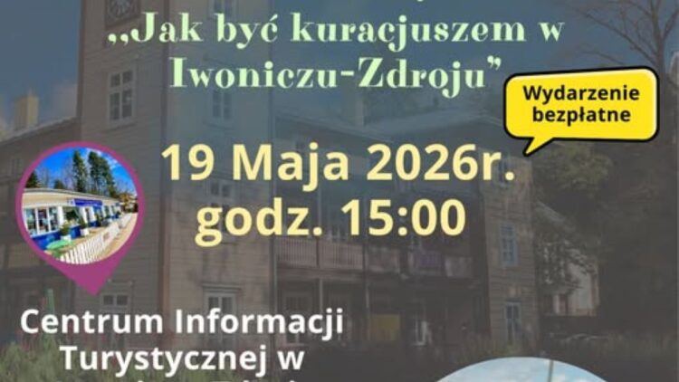 Miłośnicy książek i Iwonicza-Zdroju – tego spotkania nie możecie przegapić!