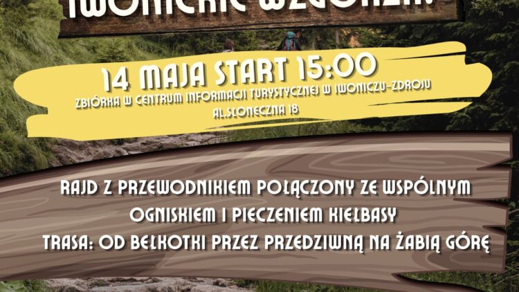 Wyrusz z Centrum Sportu i Turystyki w Iwoniczu-Zdroju na szlak i odkryj uroki Iwonickich Wzgórz