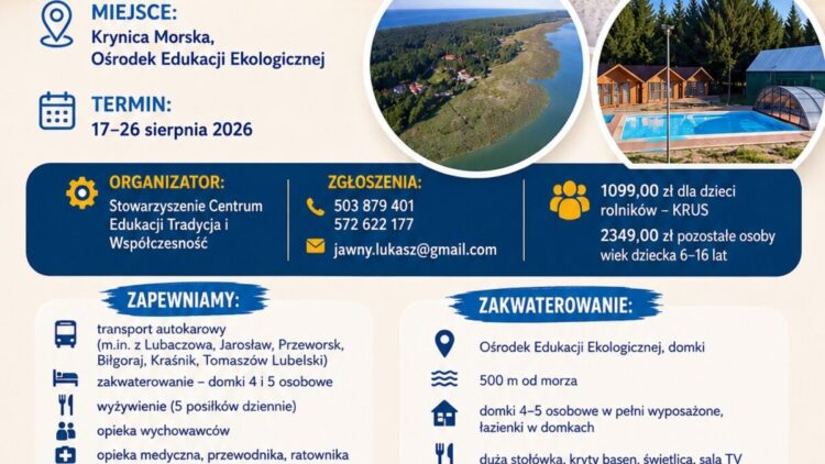 WAKACJE MARZEŃ NAD POLSKIM MORZEM!