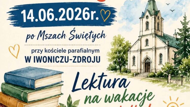 KSIĄŻKA NA WAKACJE I NIE TYLKO!