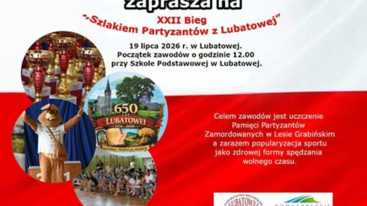 XXII Bieg „Szlakiem Partyzantów z Lubatowej”