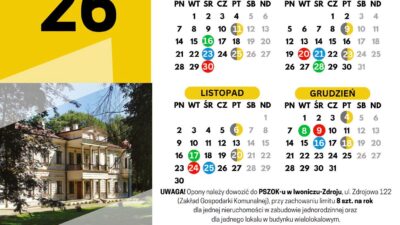 UWAGA MIESZKAŃCY! WAŻNA KOREKTA HARMONOGRAMU ODBIORU ODPADÓW